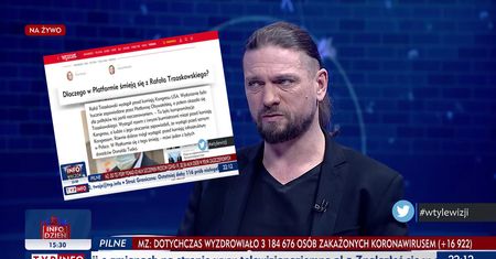 To był moment. TVP Info przykryło na wizji aferę Łukasza Mejzy