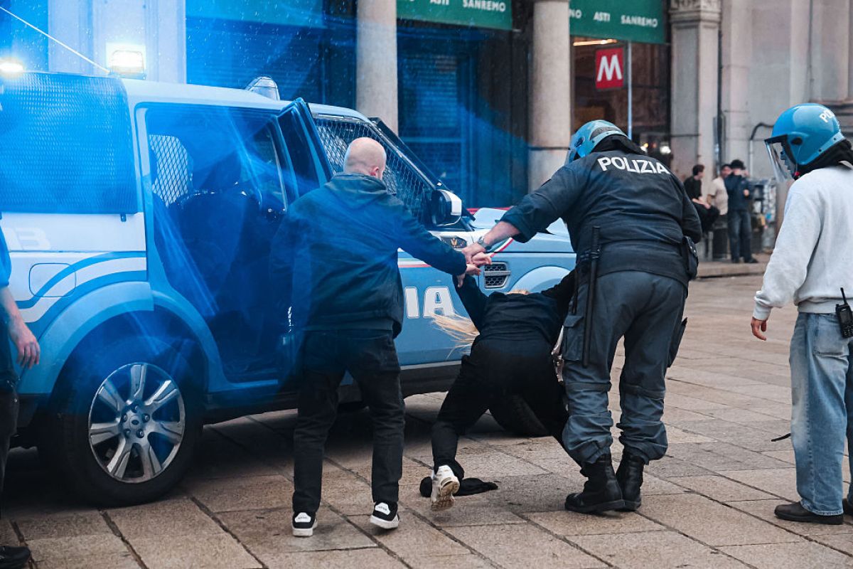 Nawoływał do protestów we Włoszech. Dotarli do autora wpisów