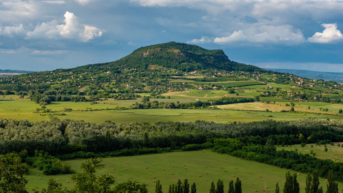 Wzgórze Somló, Węgry. Dziś to głównie region winiarski