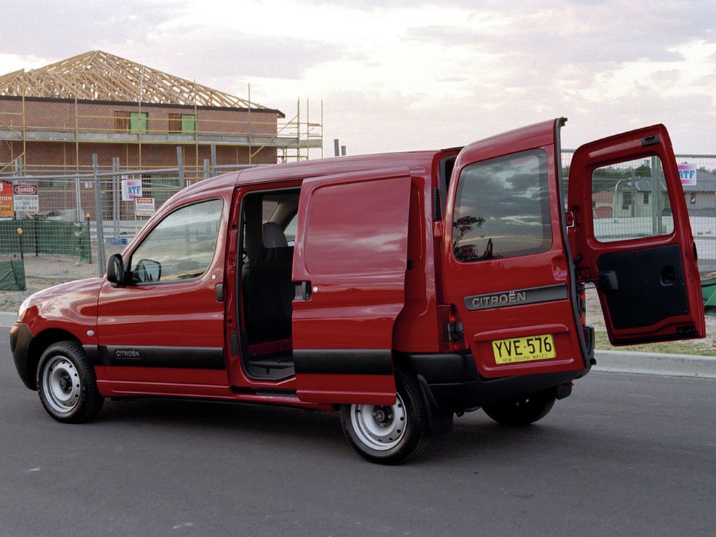 Berlingo to także samochód dostawczy, świetny do prowadzenia małej firmy.