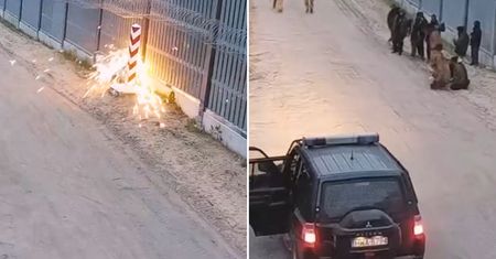 Gorąco na granicy z Białorusią. Wszystko się nagrało