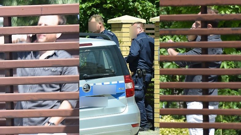 Policja w odwiedzinach u Dariusza Krupy