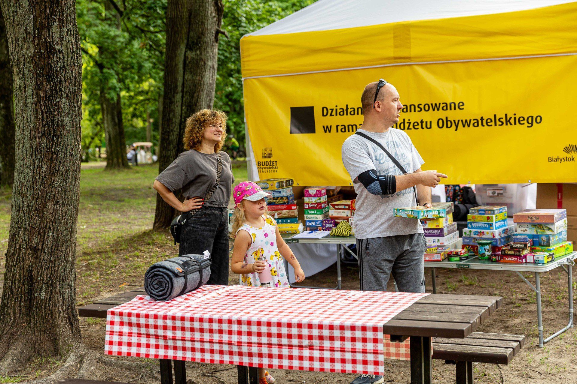 Gry planszowe w parku
