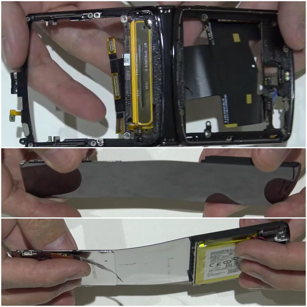 Motorola razr rozebrana. Chcesz ją naprawić? Powodzenia 8