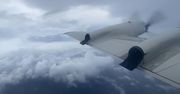Samolot wleciał w środek huraganu. Jest nagranie