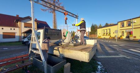 Margonińskie lwy trafią na remont. Wrócą, by dalej strzec ronda