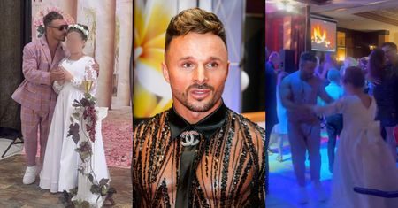 Qczaj relacjonuje komunię z tańcami i ścianką do zdjęć. Internauci: "Co ludzie mają w głowie? Ślub z komunii". Trener odpowiedział