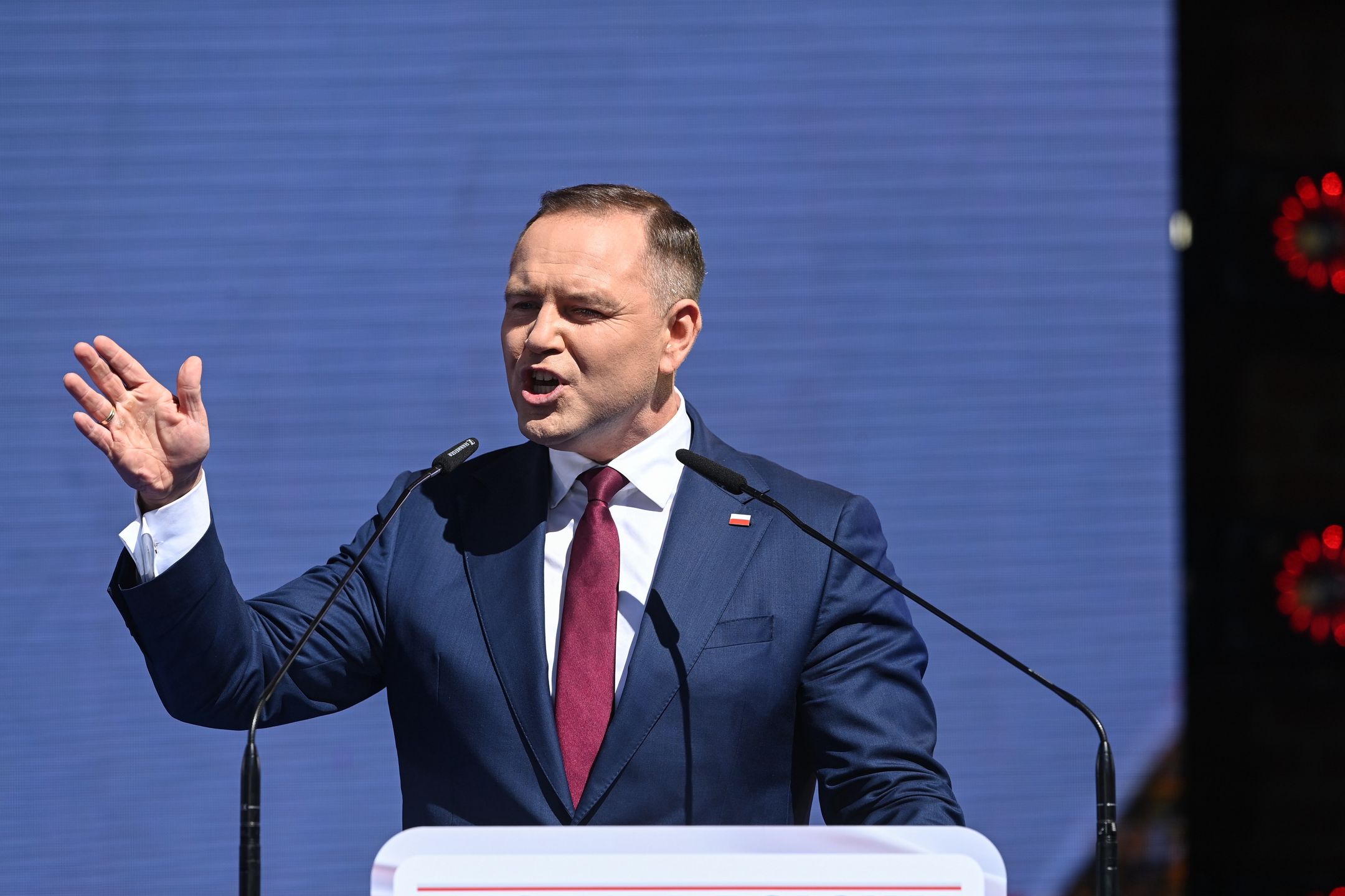 Karol Nawrocki
Pu�tusk, 22.06.2025. Prezydent elekt Karol Nawrocki na pikniku rodzinnym PiS ph. "Wygra�a Polska" na terenie amfiteatru w Pu�tusku, 22 bm. (aldg) PAP/Piotr Nowak
Piotr Nowak
piknik, piknik pikniku, piknik rodzinny, PiS, politycy, polityk, polityka, rodzinny rodzinnym, w pu�tusku, Wygra�a Polska