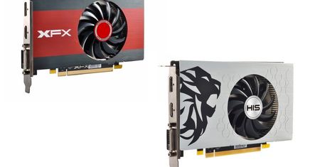 HIS i XFX przedstawiają 1-slotową wersję Radeona RX 550