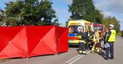 Koczała: Tragiczny wypadek podczas wyprzedzania. Motocyklista zginął po uderzeniu w drzewo