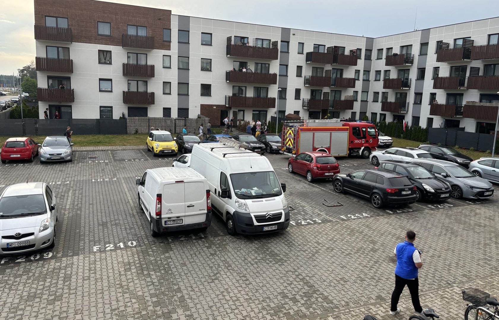 Kolejny pożar w Toruniu. Mieszkańcy bloku nie czują się już bezpiecznie