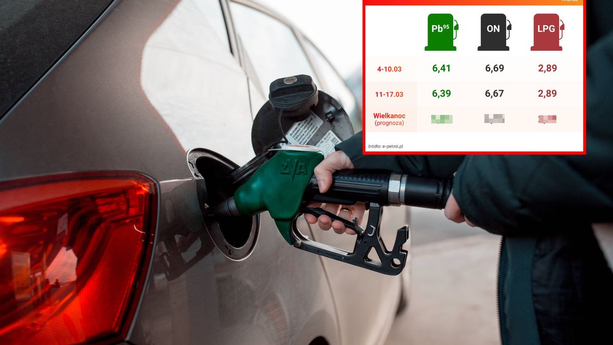Prognozy cen paliw na Wielkanoc