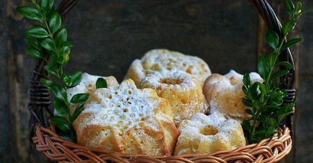 Drożdżowe babeczki