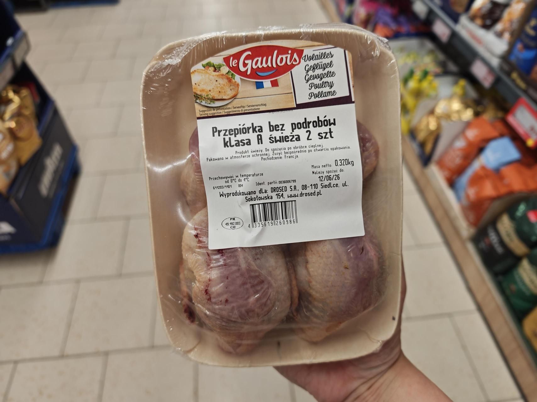 Przepiórka pojawiła się w supermarketach