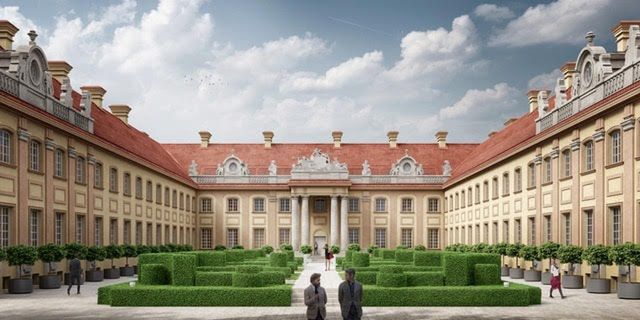 Podróż w czasie - warszawski pałac przyszłości