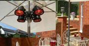 Infrared Parasol Heater, czyli ogrzej się pod parasolem