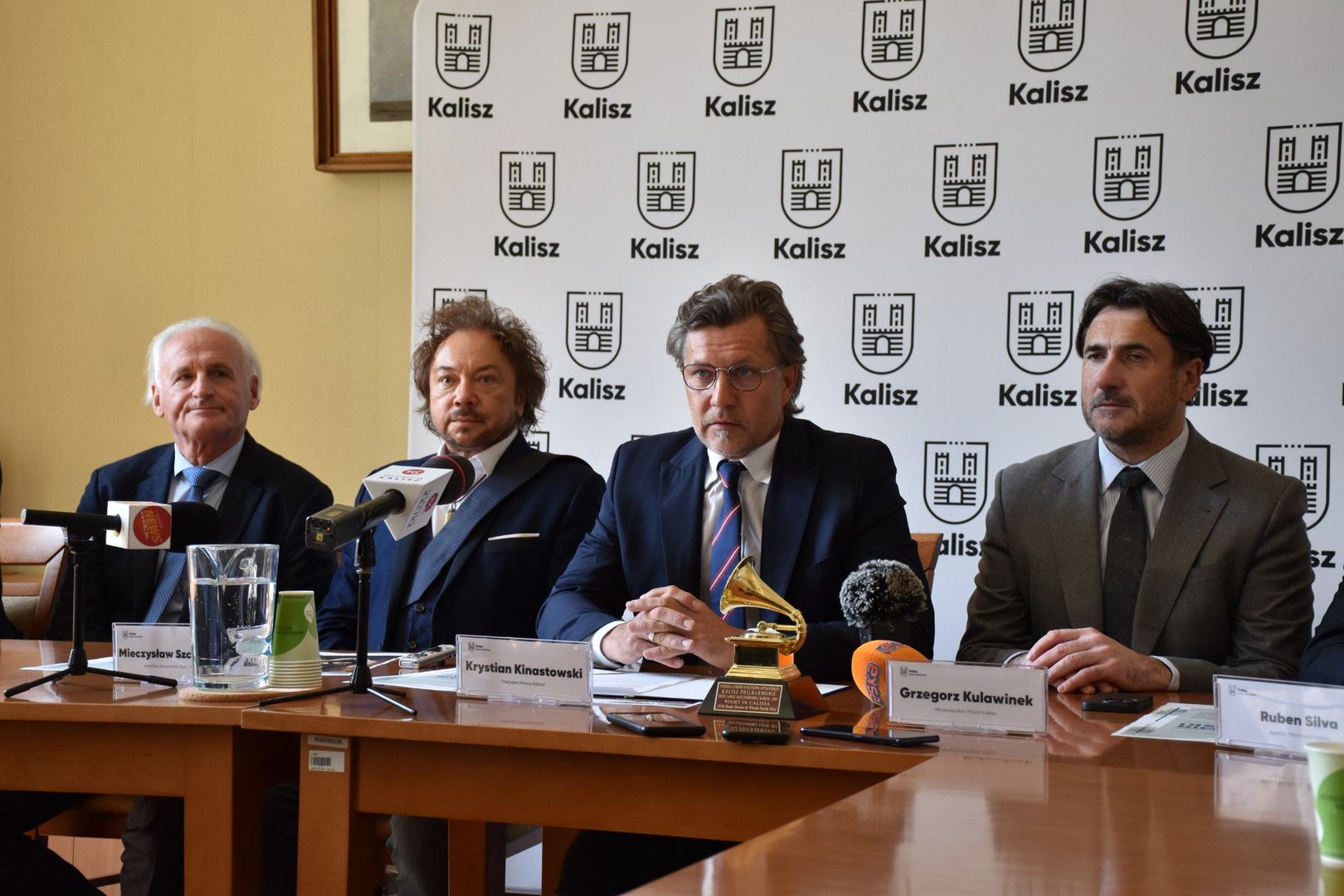 20.05.2025r. Konferencja prasowa na temat budowy siedziby Filharmonii Kaliskiej i powołania Komitetu Budowy Filharmonii Kaliskiej