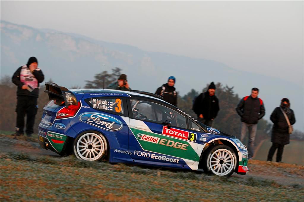 Jari-Matti Latvala jako jedyny rzucił rękawicę Loebowi
