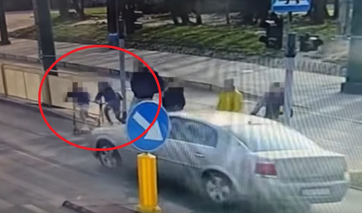 Krok od tragedii na pasach w Świętochłowicach.