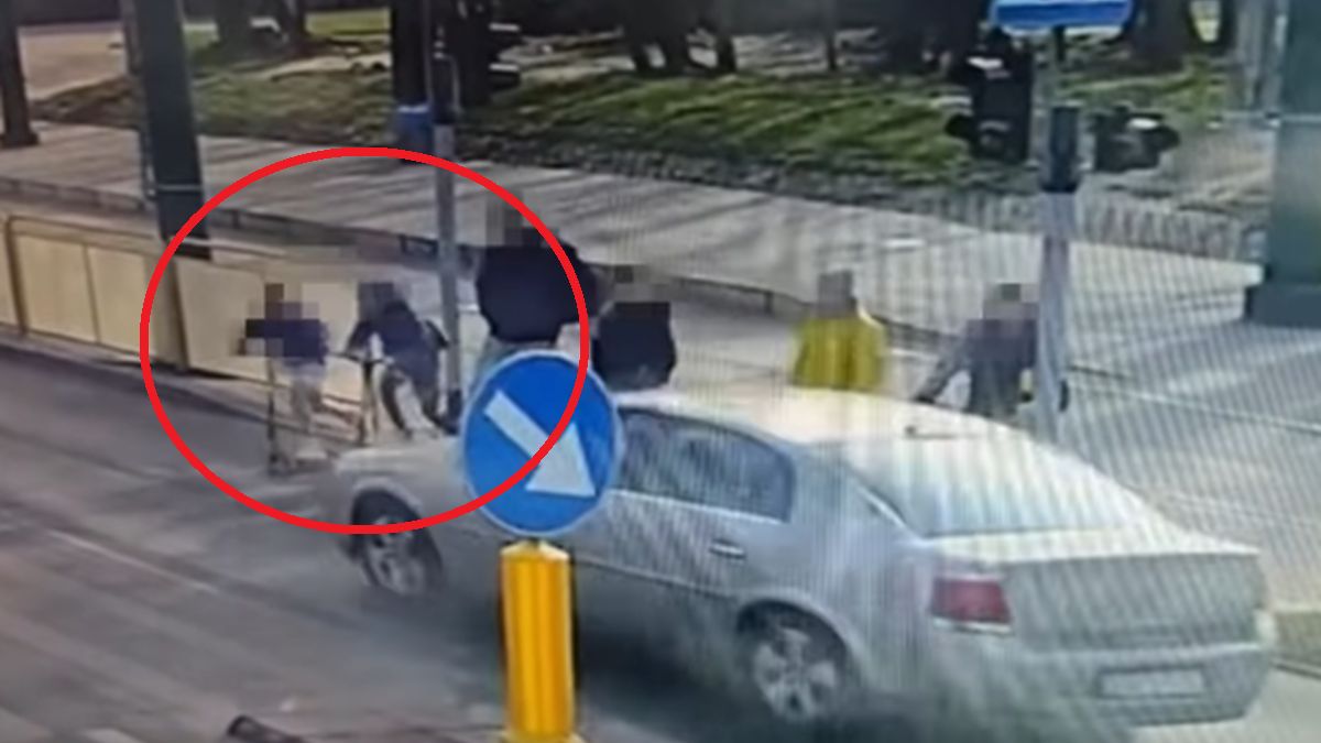 Krok od tragedii na pasach w Świętochłowicach.