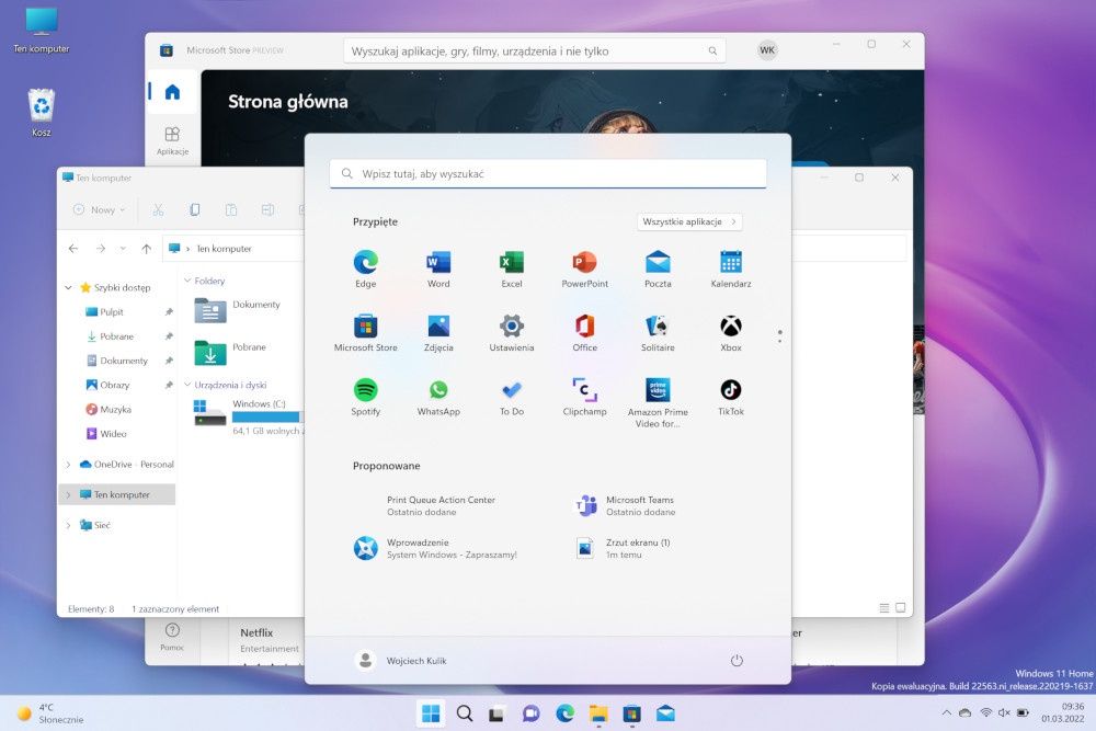Windows 11 screen