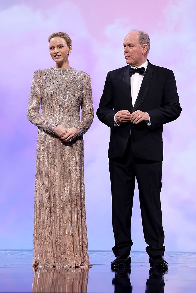 Księżna Charlene i książę Albert