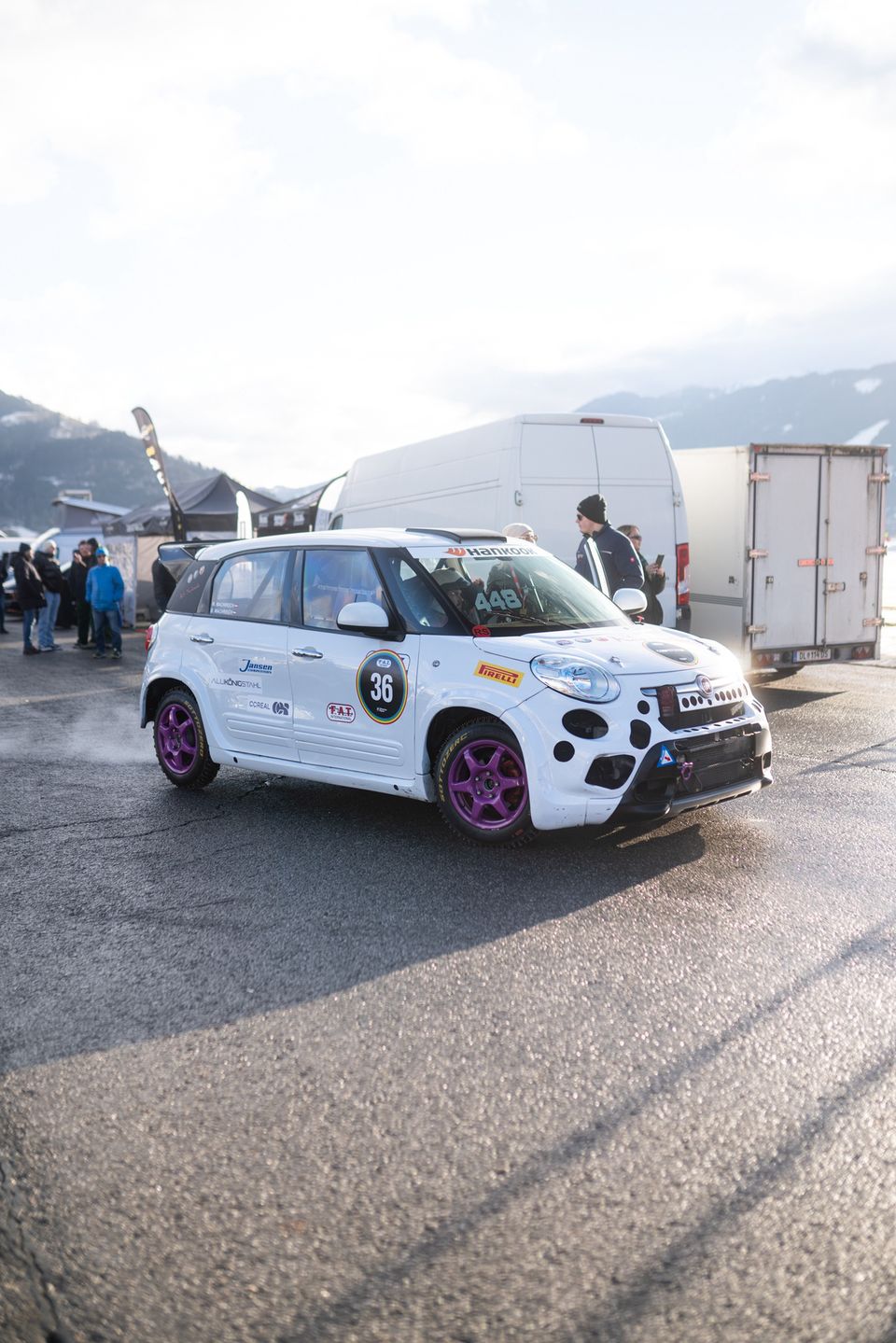 FAT Ice Race 2024 / Porsche Cayenne Coupe E-Hybrid