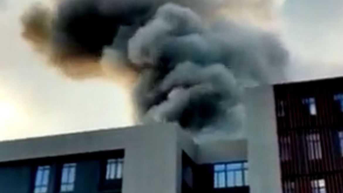 Kamery uchwyciły moment wybuchu