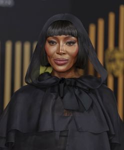 Mroczna Naomi Campbell na BAFTA. Wyglądała zjawiskowo