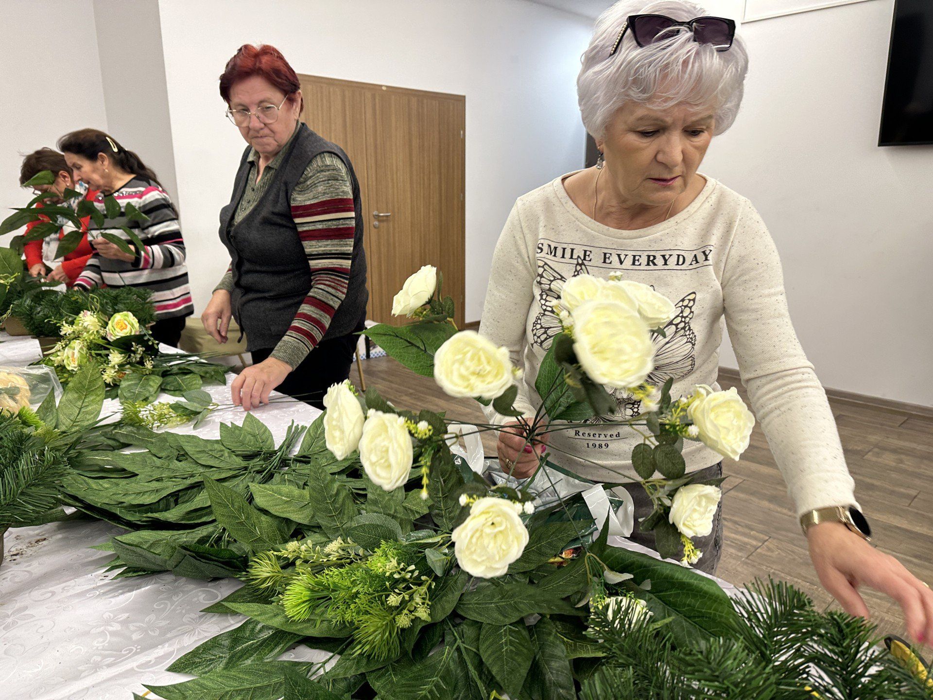 KGW &#34;BoroWianki&#34; z gm. Grudziądz wykonywały kompozycje nagrobne