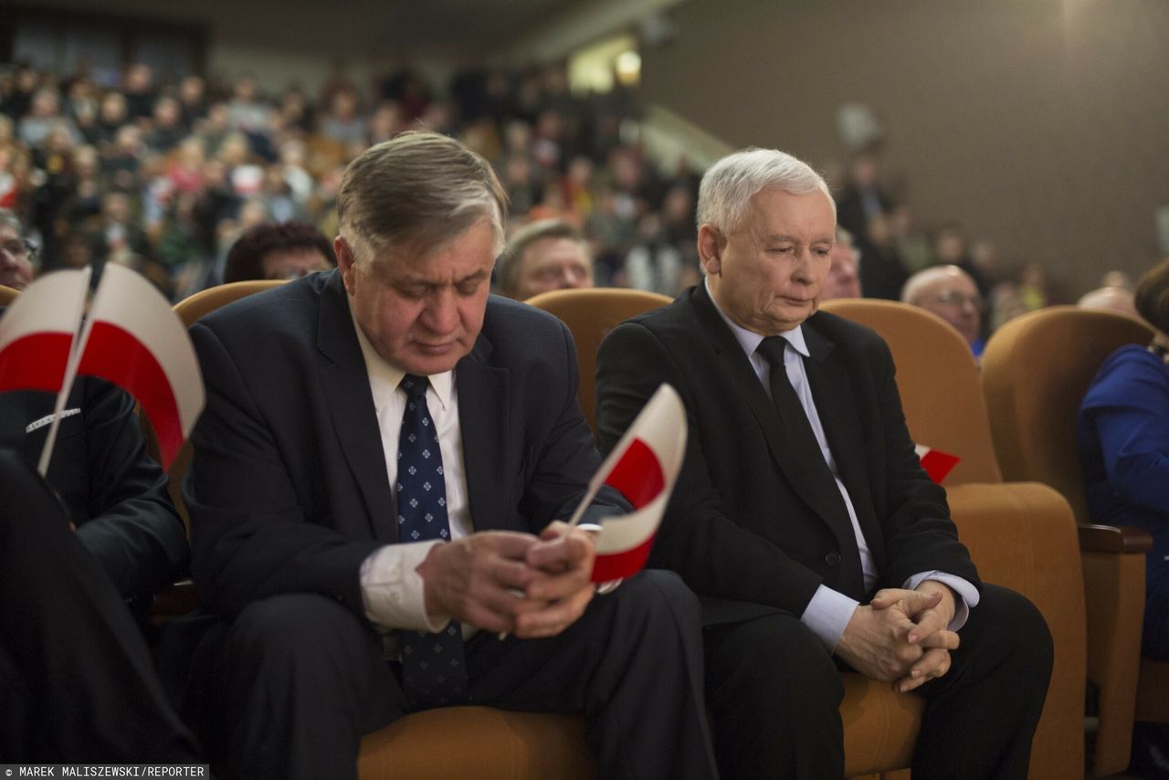 Krzysztof Jurgiel i Jarosław Kaczyński, 2016 rok