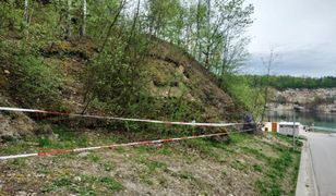Ostrzeżenie dla mieszkańców Krakowa. Aktywne osuwisko w Parku Zakrzówek