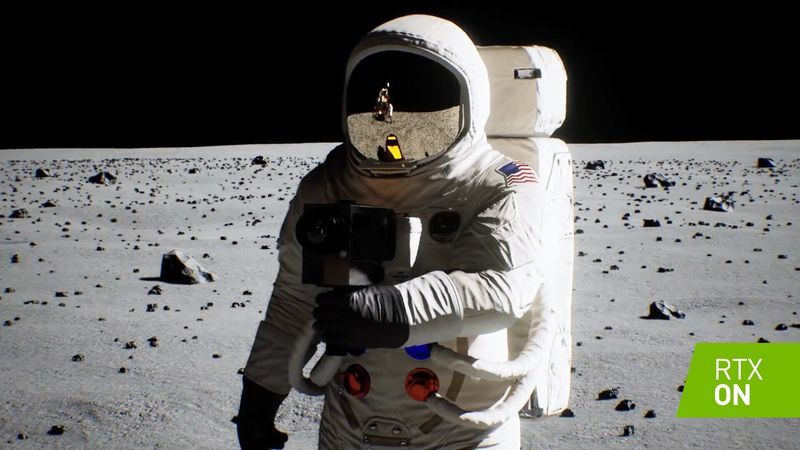Apollo 11 - demo technolobiczne Nvidia RTX