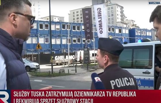 TV Republika oburzona, że „służby Tuska aresztowały jej drona”