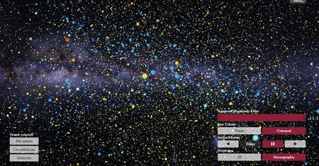 ESA Star Mapper - pouczająca wizualizacja pozycji gwiazd w otoczeniu Słońca