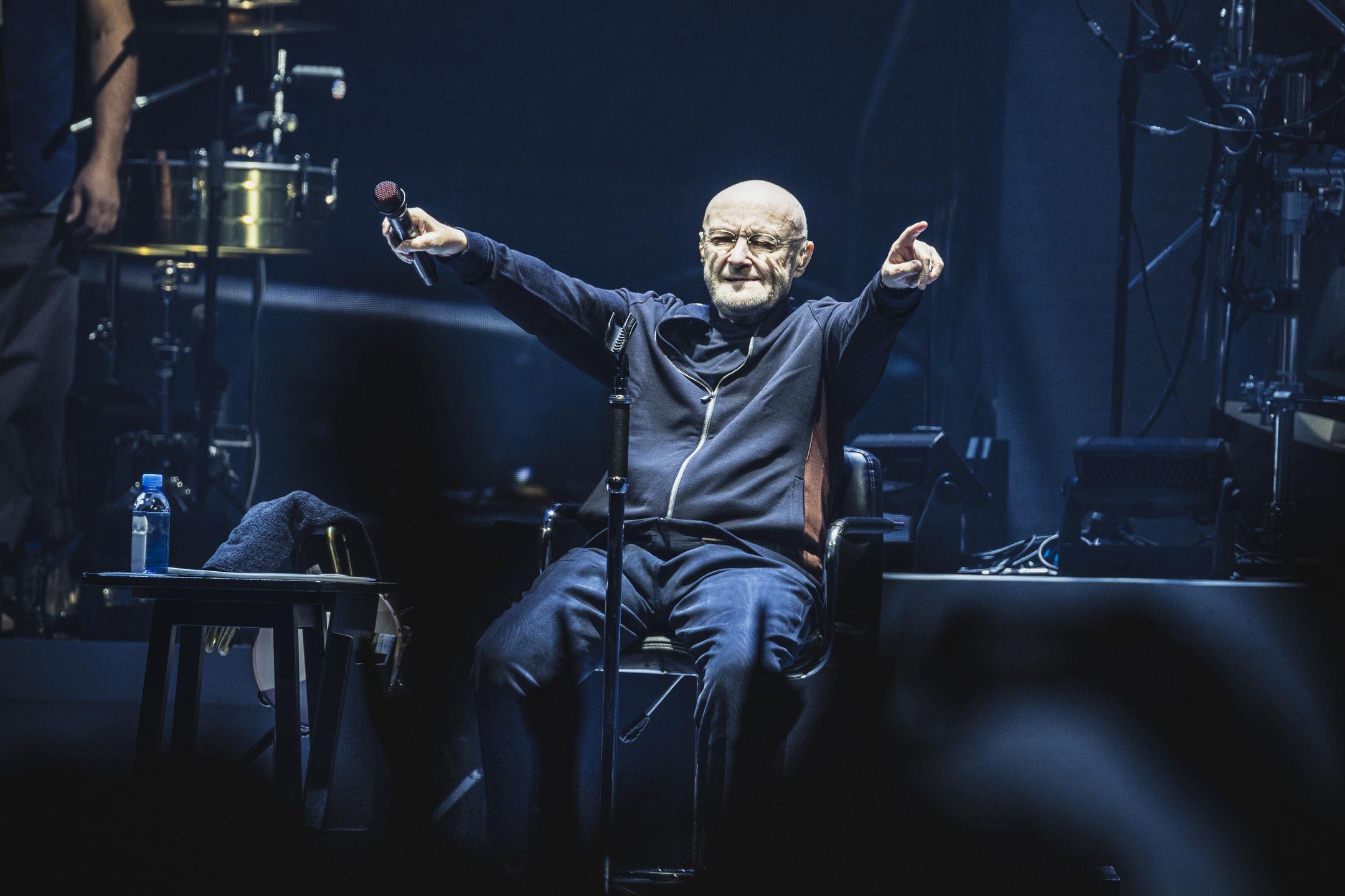 Phil Collins na scenie w Berlinie
