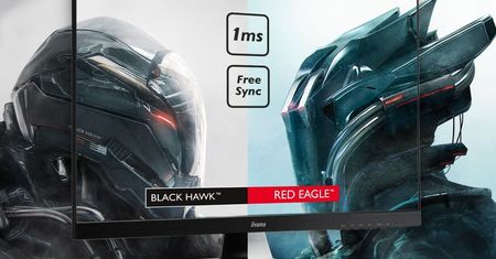 iiyama prezentuje nowe monitory z serii Red Eagle i Black Hawk z FreeSync