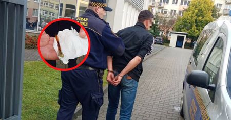 Rzucał cegłami na terenie szkoły. Pokazali, co miał przy sobie