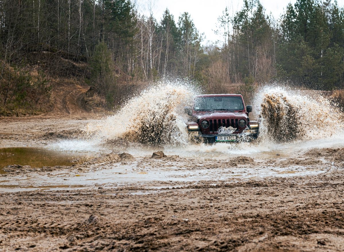 Offroad Marcina: Jeep Wrangler 4xe w terenie i tylko na prądzie