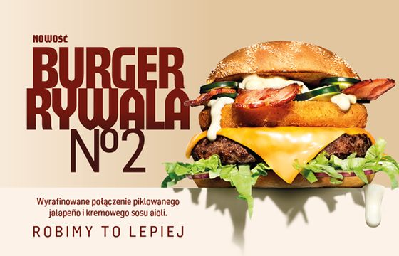 Burger Rywala od MAX Premium Burgers będzie miał nową odsłonę
