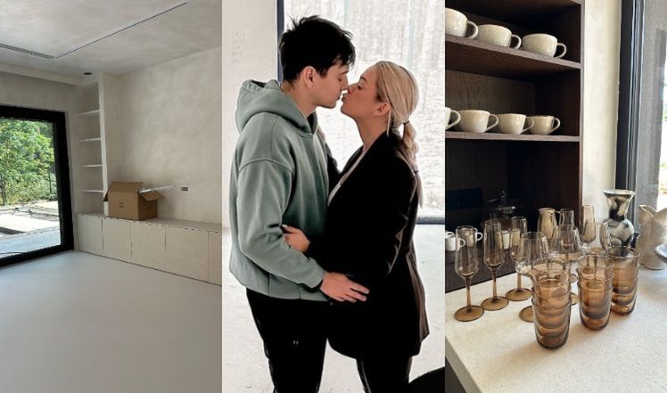 Sylwia Przybysz i Jan Dąbrowski pokazali willę 