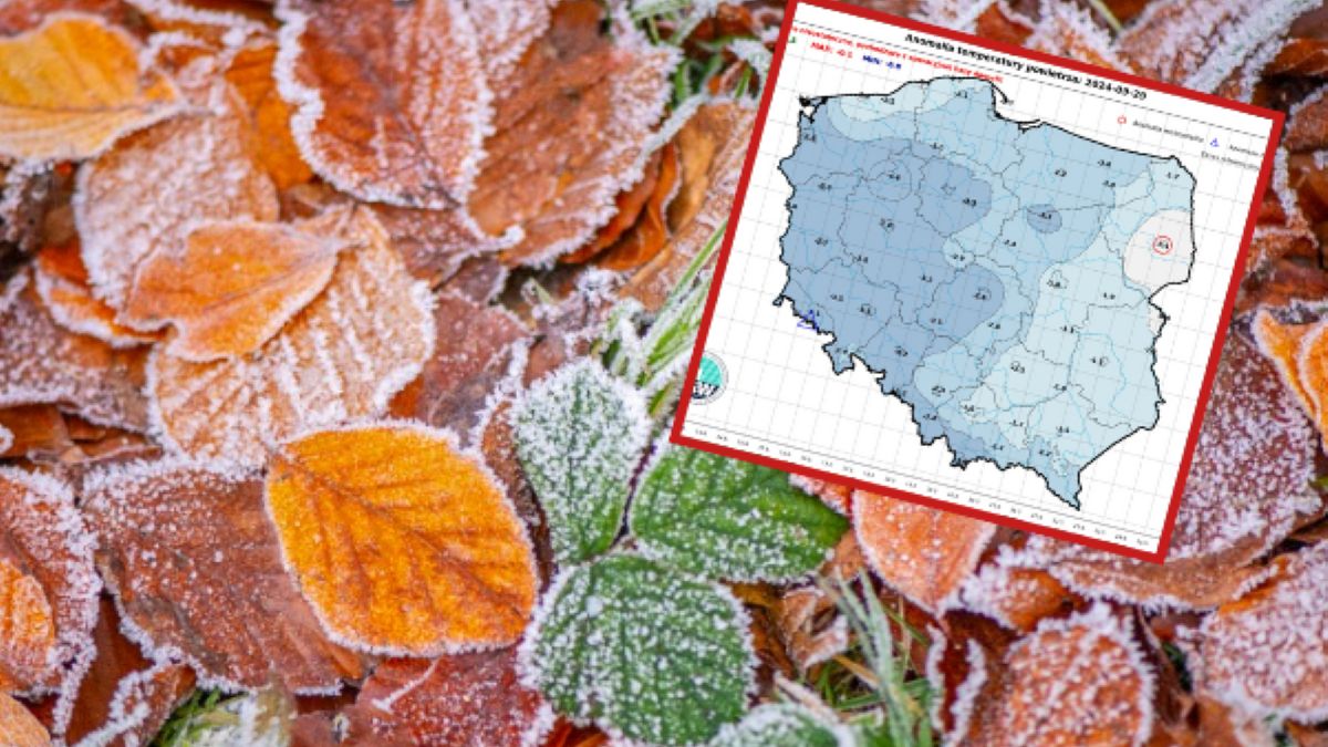 Czeka nas chłodna noc. Temperatura spadnie poniżej zera