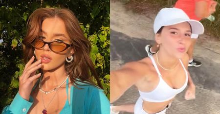 Roksana Węgiel eksponuje PŁASKI brzuch podczas joggingu z Kevinem. "Po wakacjach powrót do dobrych nawyków" (FOTO)