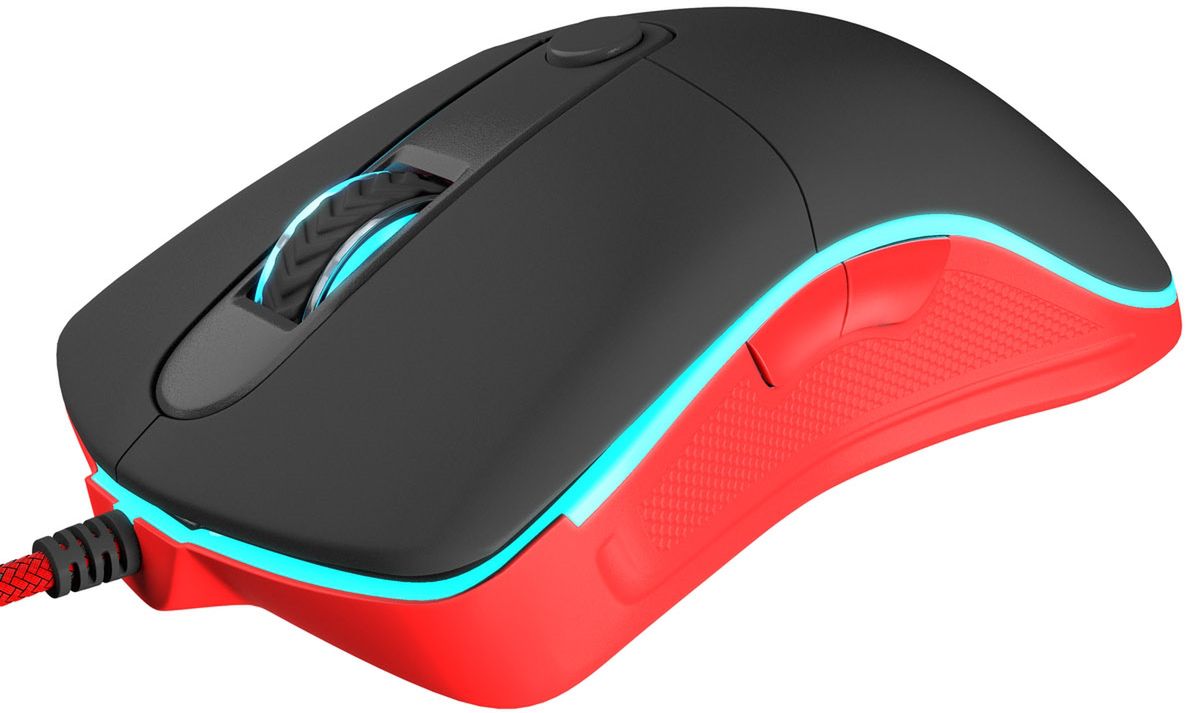 Genesis Krypton 500: mysz z sensorem PixArt i podświetleniem RGB 1