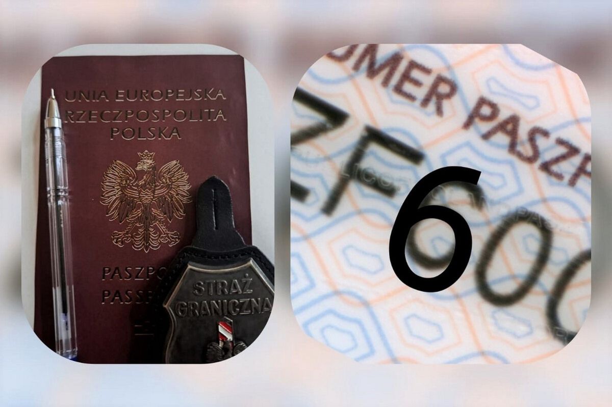 Matka poprawiła paszport swojego syna