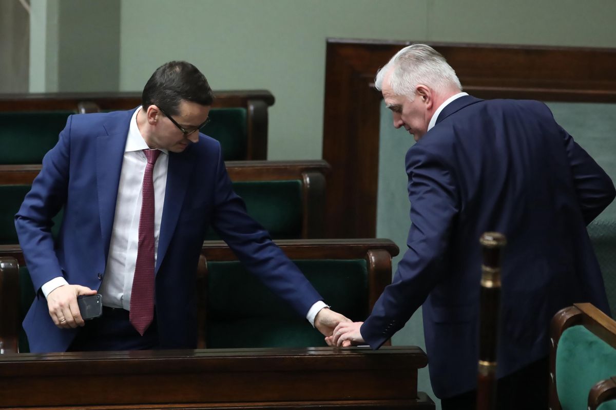 Mateusz Morawiecki i Jarosław Gowin będą rozmawiali o zmianach podatkowych planowanych w "Polskim Ładzie" 