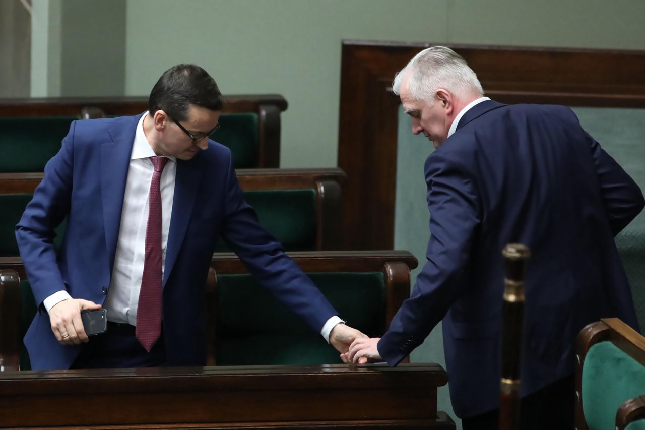 Morawiecki i Gowin o ”Polskim Ładzie”. ”Szukanie większości dla rozwiązań podatkowych”