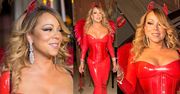 Halloween w Hollywood: Mariah Carey jako "seksowna diablica" (ZDJĘCIA)