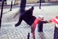 Wandal szedł deptakiem w Zielonej Górze i demolował. Po chwili został zatrzymany