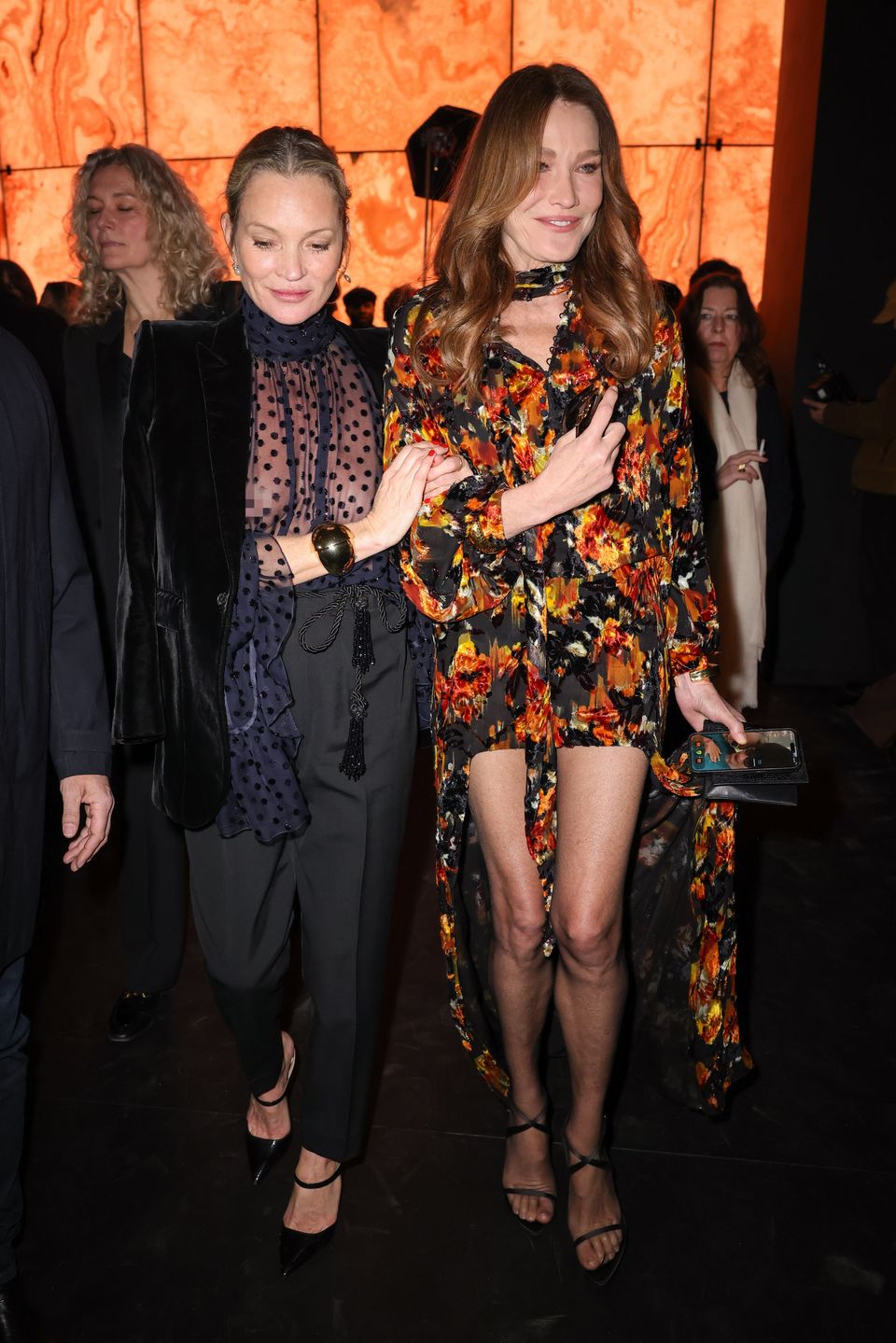 Kate Moss i Carla Bruni